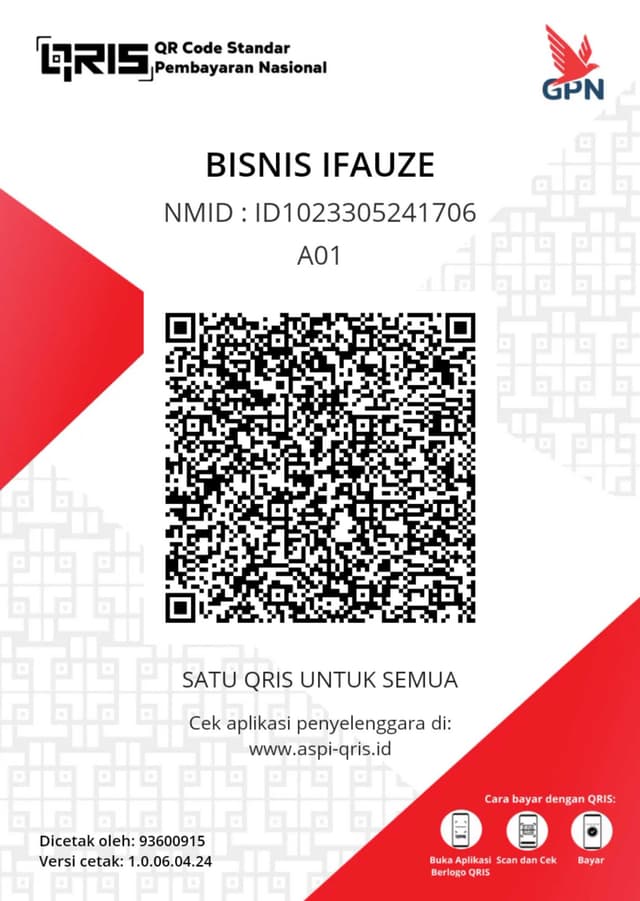 DANA QR Code for Donation